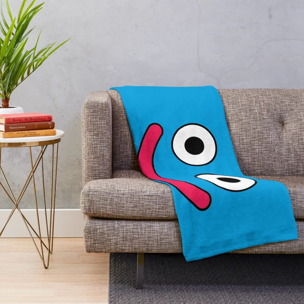 Dragon Quest Slime Plush Blanket - Cozy Video Game Themed Blanket