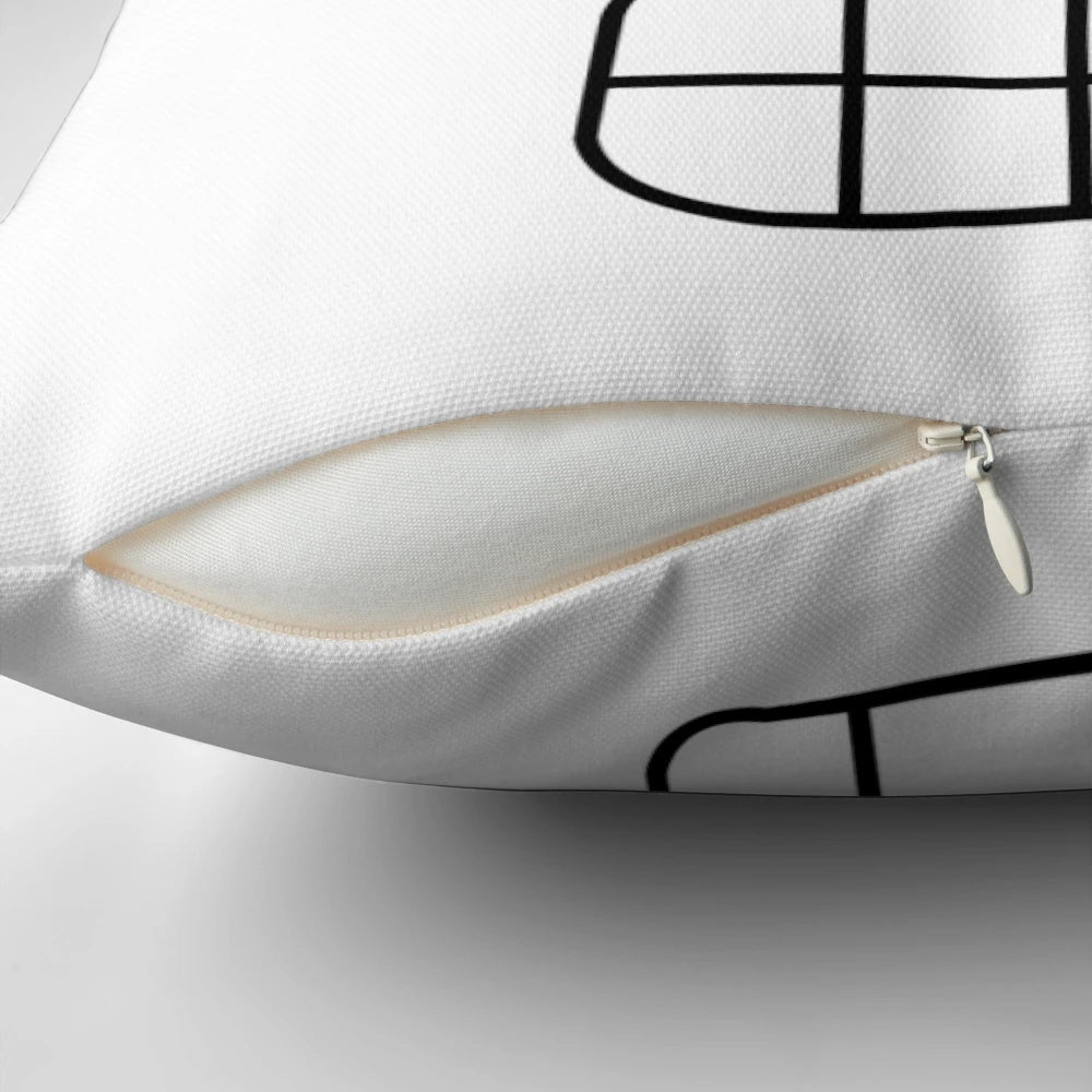 Manny Calavera Pillow - Soft, comfortable throw pillow featuring the protagonist from the classic adventure game Grim Fandango