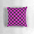 Retro gaming pillow featuring the iconic "missing textures" pattern from the popular Garry's Mod game
