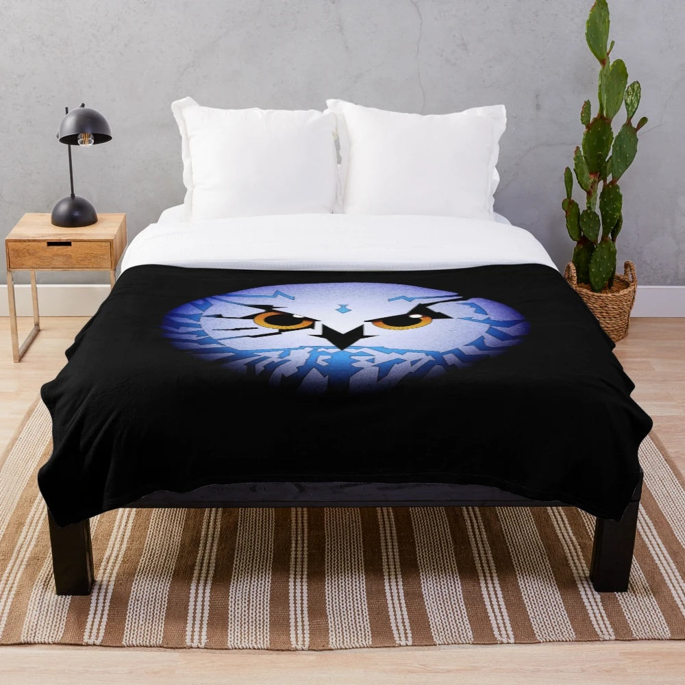 Plush blanket featuring the legendary Psygnosis logo, a symbol of retro gaming and Amiga console classics