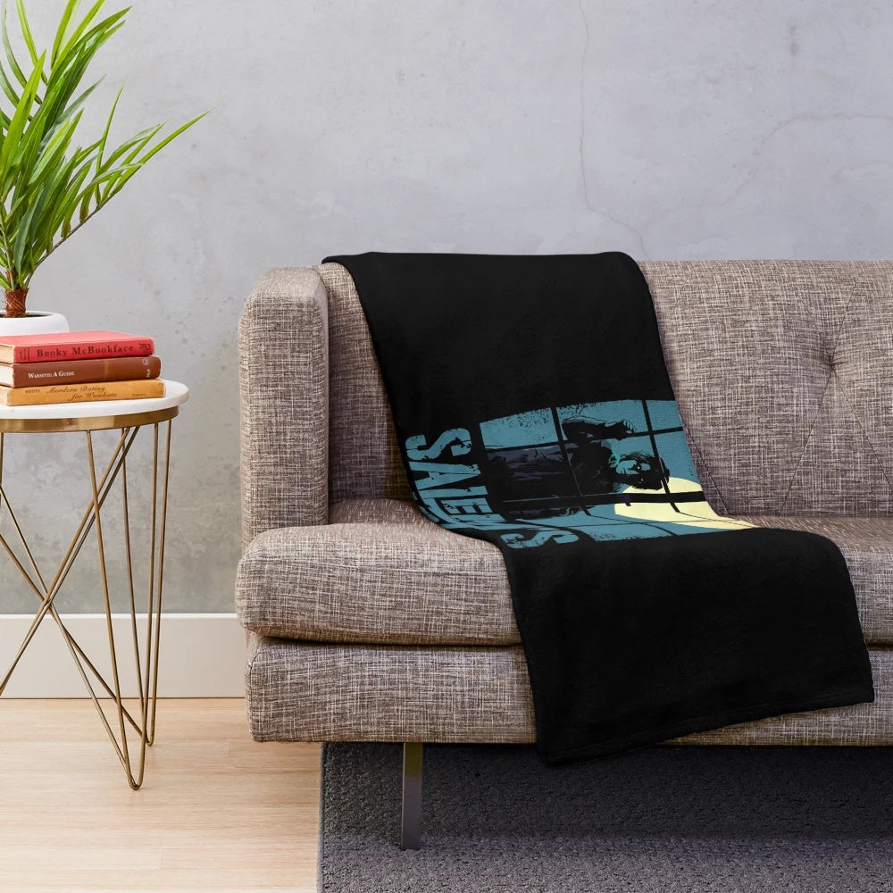 Cozy Stephen King Salem's Lot inspired plush blanket