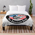 Grand Funk Railroad inspired plush blanket