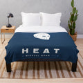 Soft and cozy plush blanket featuring the iconic film Heat (1995)
