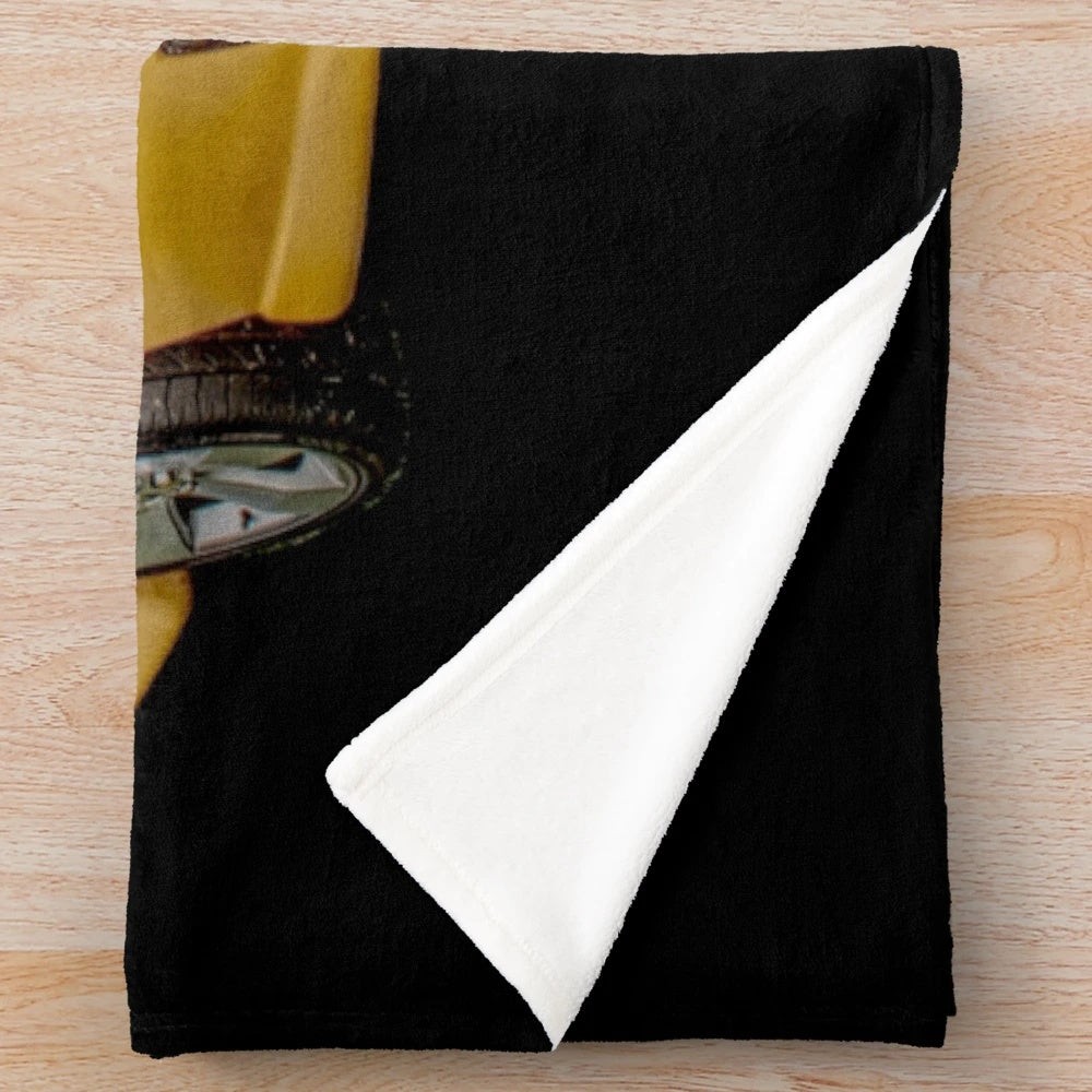 Plush blanket featuring a classic Holden Monaro sports car