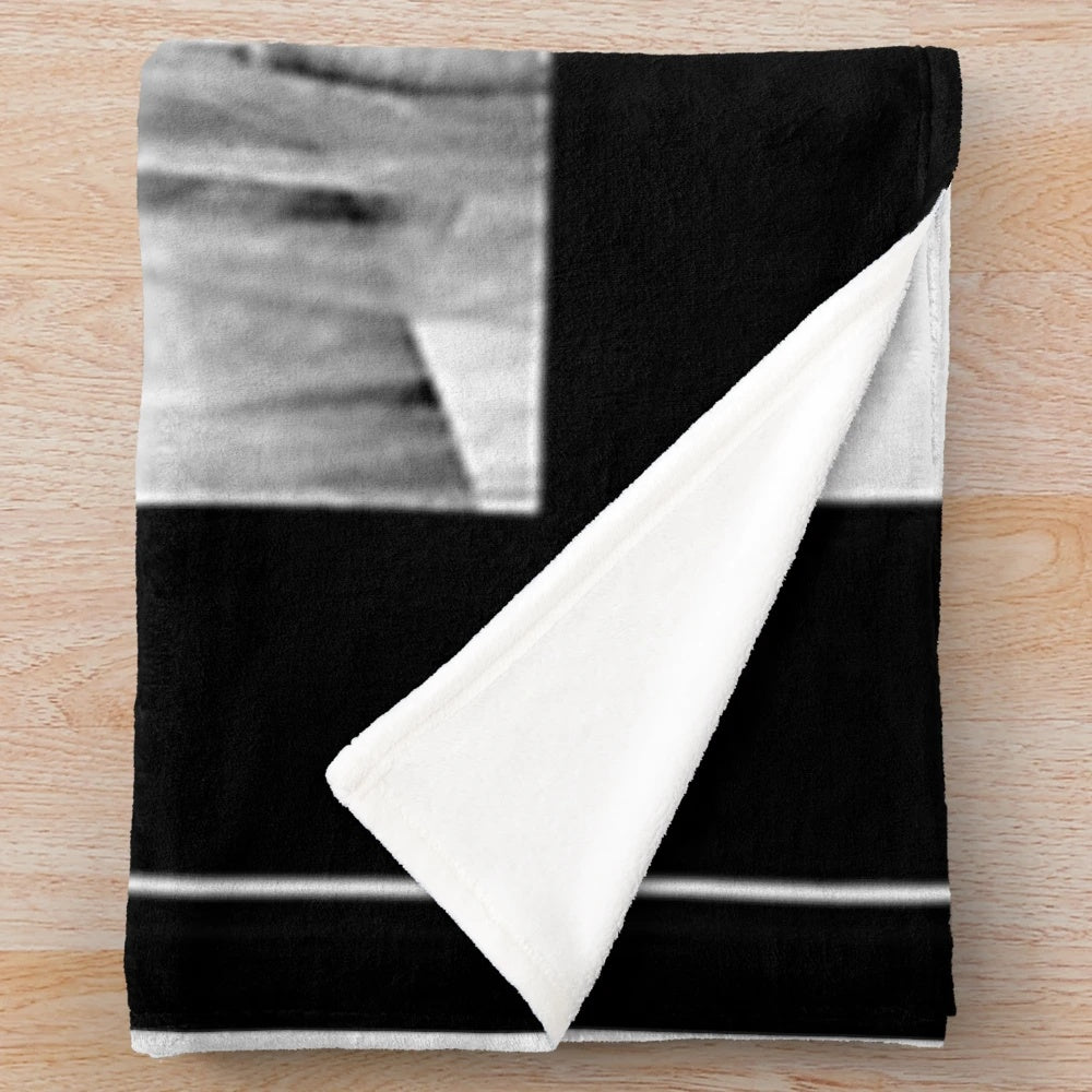 Retro horror themed plush blanket featuring the classic movie MOMMY DEAREST