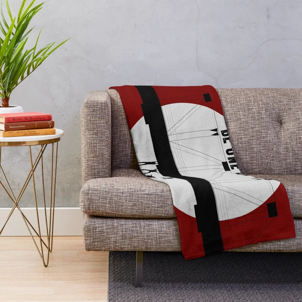 Plush blanket inspired by the classic 80s vampire movie "The Lost Boys