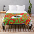 13th Floor Elevators Plush Blanket featuring classic rock album artwork