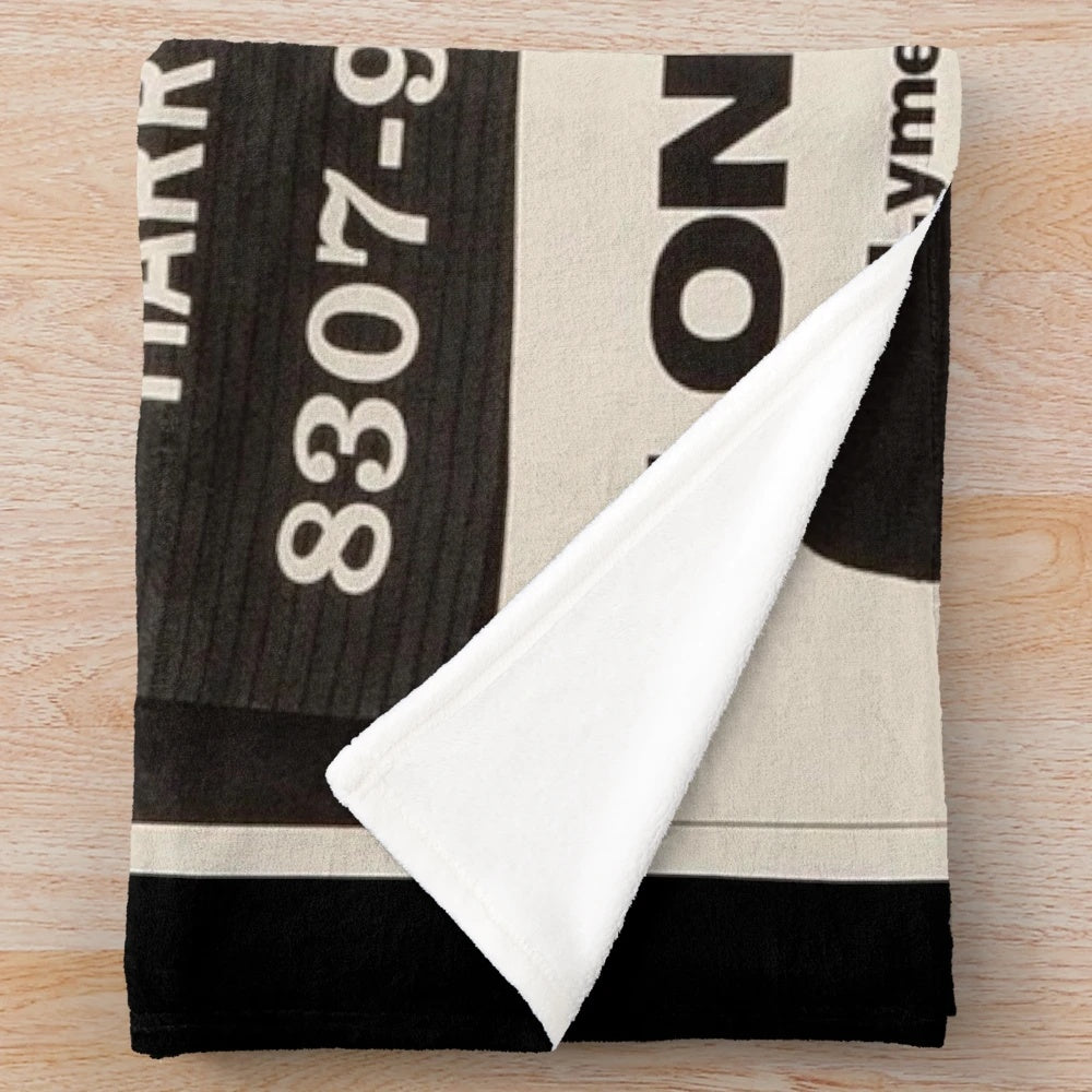Vintage-style Home Alone movie plush blanket