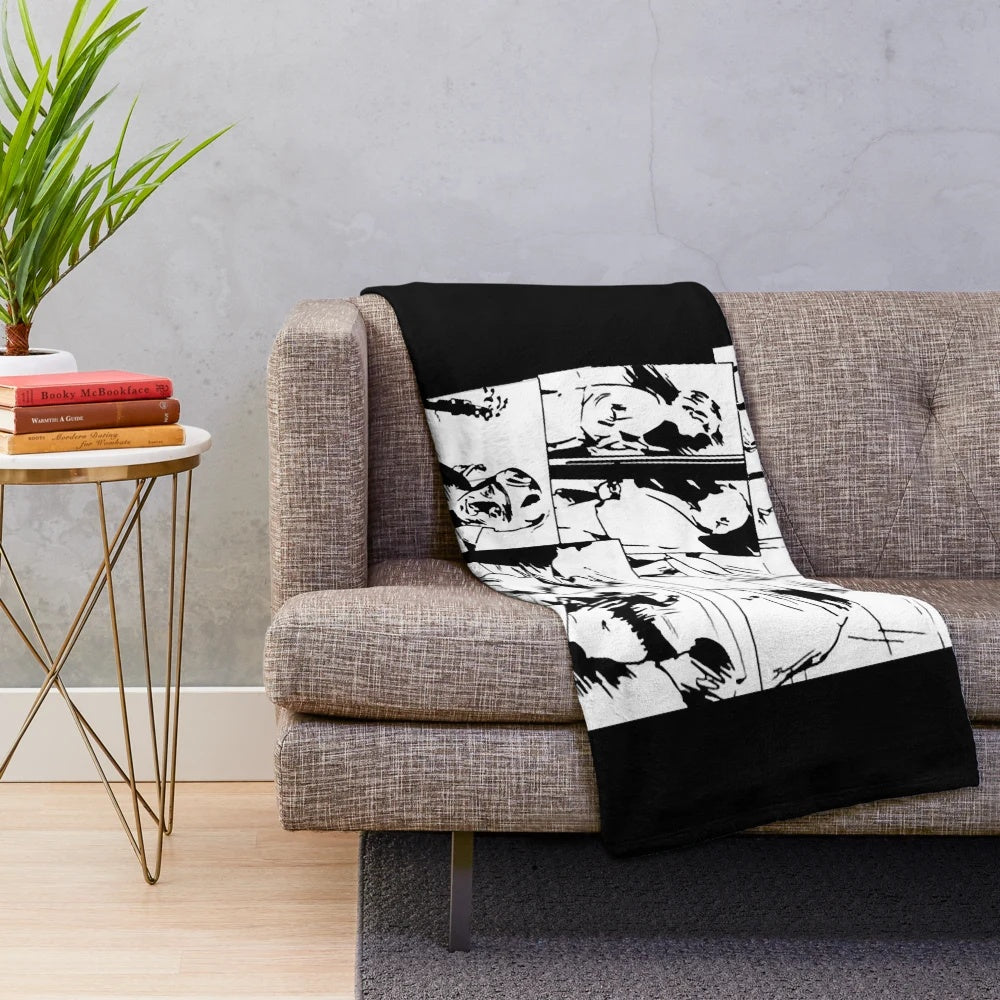 Retro-Inspired 80s Music Video Plush Blanket