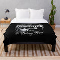Retro-Inspired Bride of Frankenstein Plush Blanket