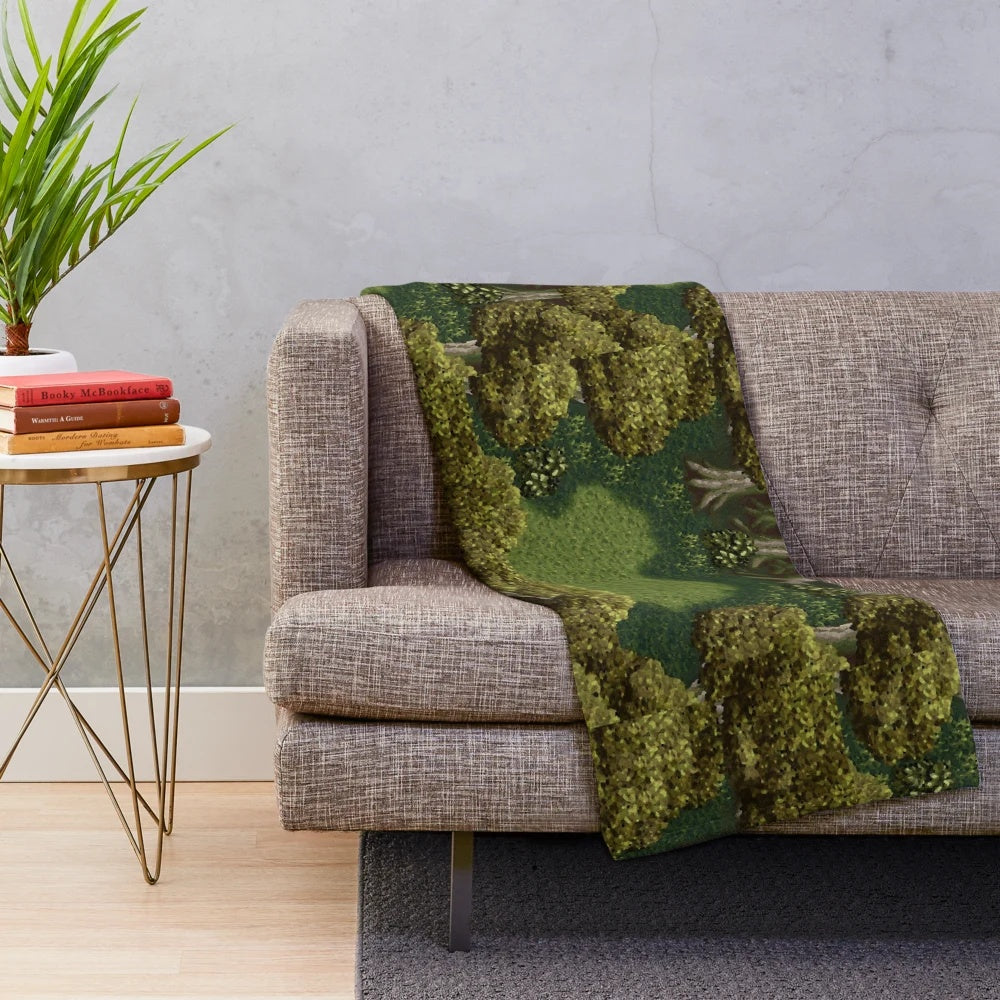 Chrono Trigger Guardia Forest Plush Blanket