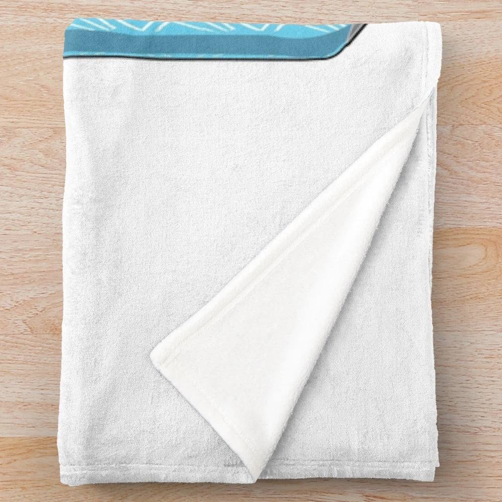 Cozy Fresca-themed plush blanket for a nostalgic touch