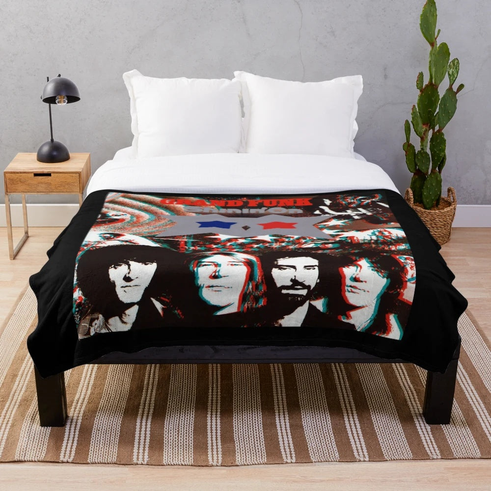 Grand Funk Railroad Shinin' On Plush Blanket