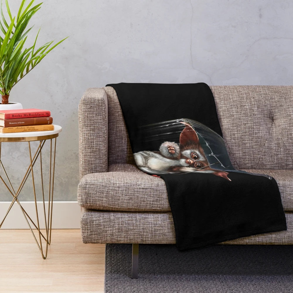 Gremlins Gizmo Plush Blanket