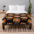 Retro-inspired plush blanket featuring John Cusack, the iconic 80s movie star