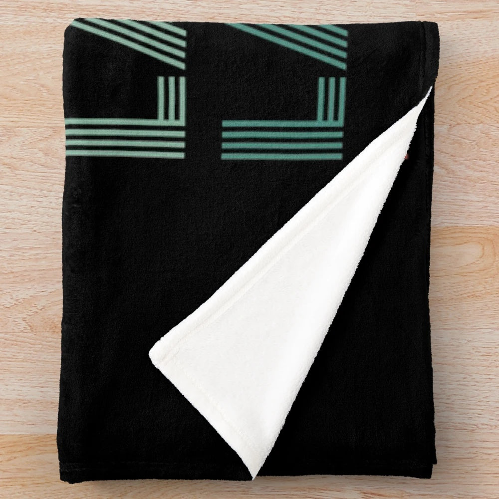 Retro-inspired plush blanket featuring a lawyer, judge, and legal themed design