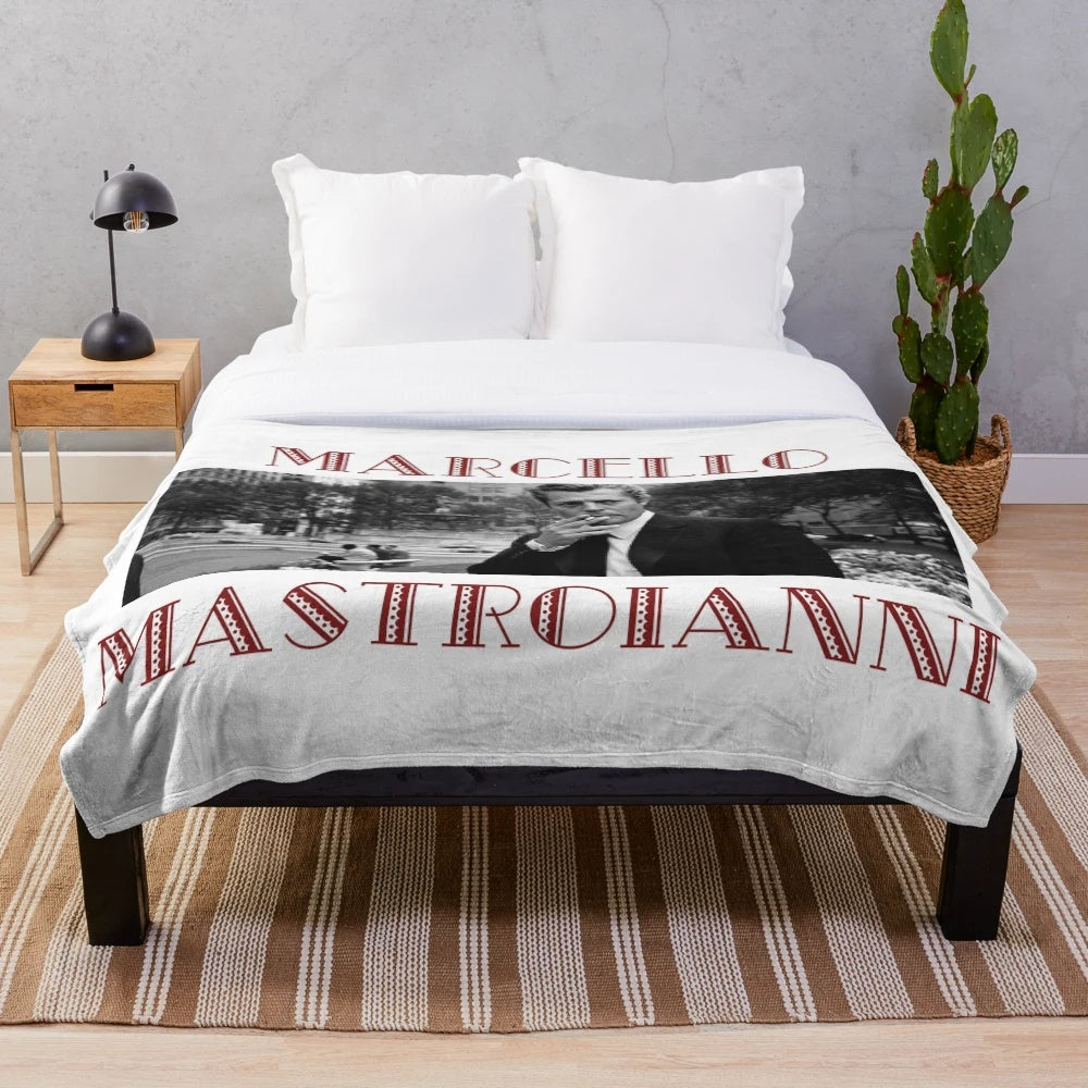 Marcello plush blanket for movie lovers