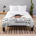 Meredith Blake plush blanket from the 90s movie The Parent Trap