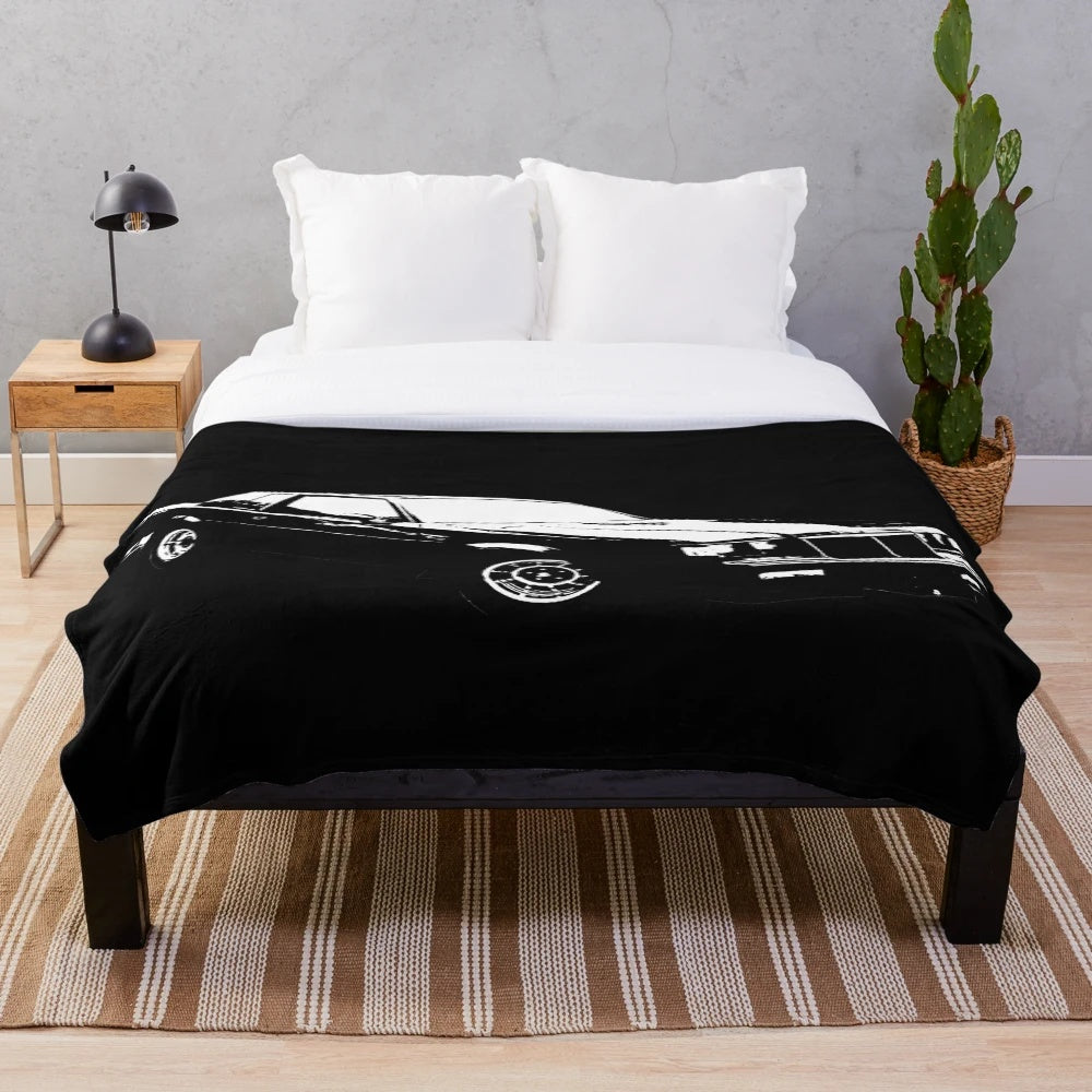 1987 Buick Grand National inspired plush blanket