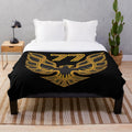 Plush blanket inspired by the classic film Smokey and the Bandit