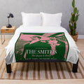Retro Plush Blanket featuring The Smiths album artwork