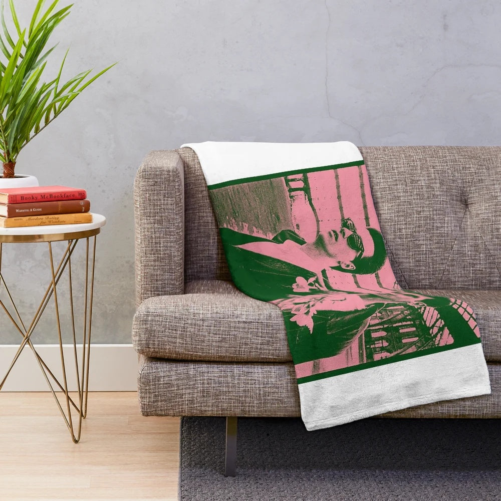 Retro Plush Blanket featuring The Smiths album artwork