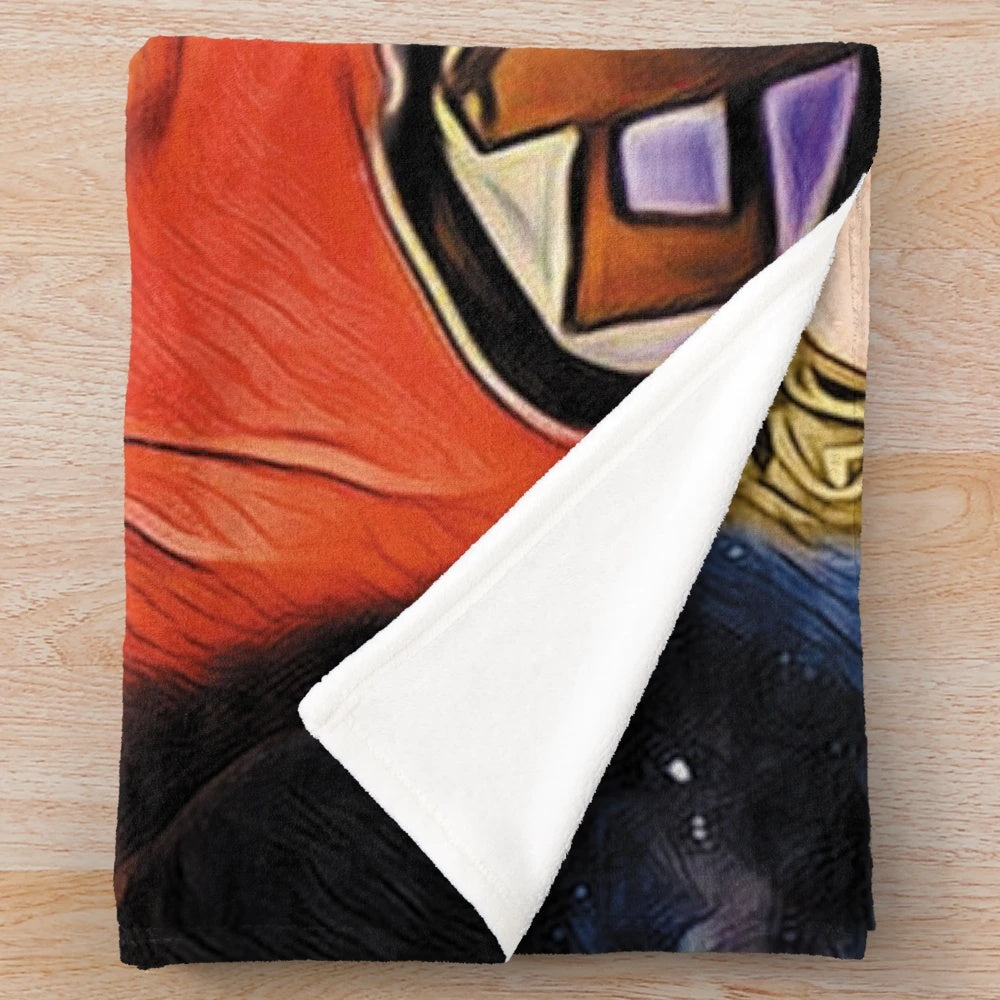 Retro Inspired Ralph Hinkley Plush Blanket - A Nod to 80s TV Classics