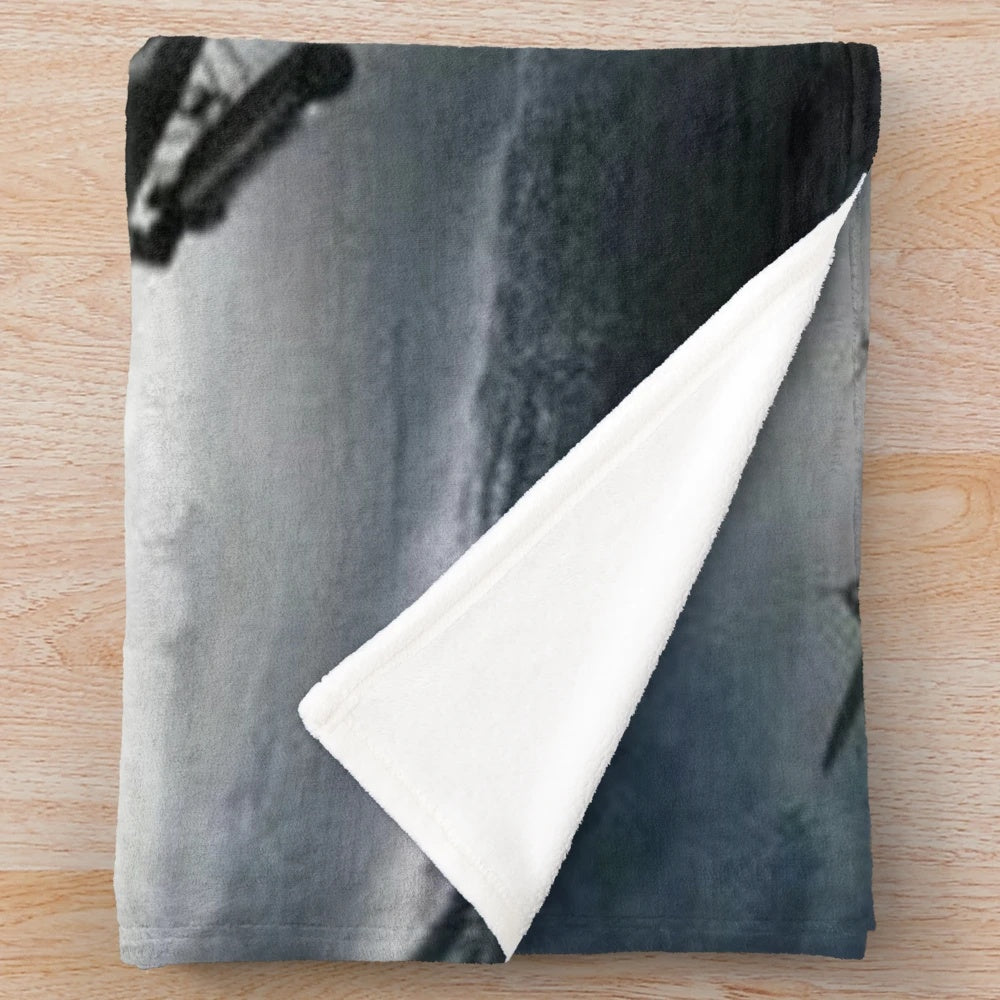 Plush blanket featuring a vintage image of actor Josh Hartnett