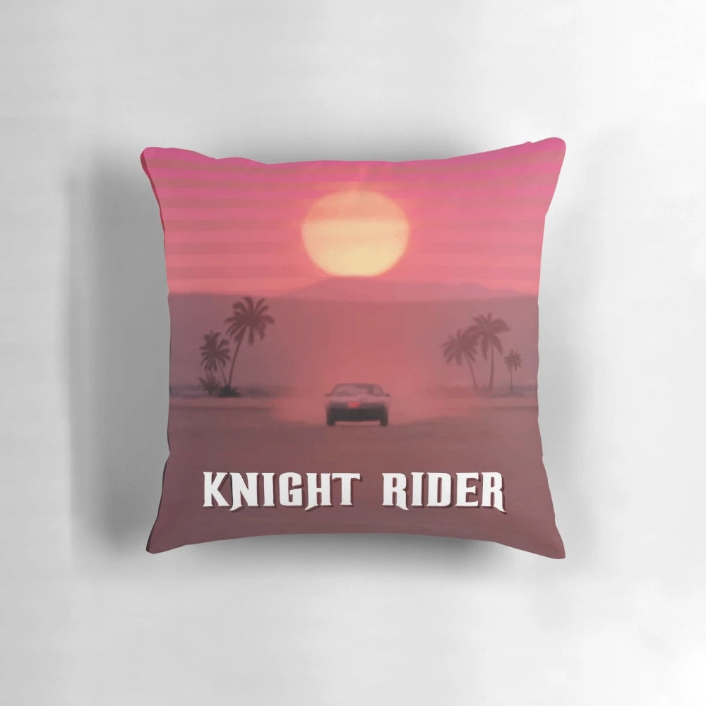 Knight Rider K2000 Pillow - Retro 1980s TV Show Merchandise