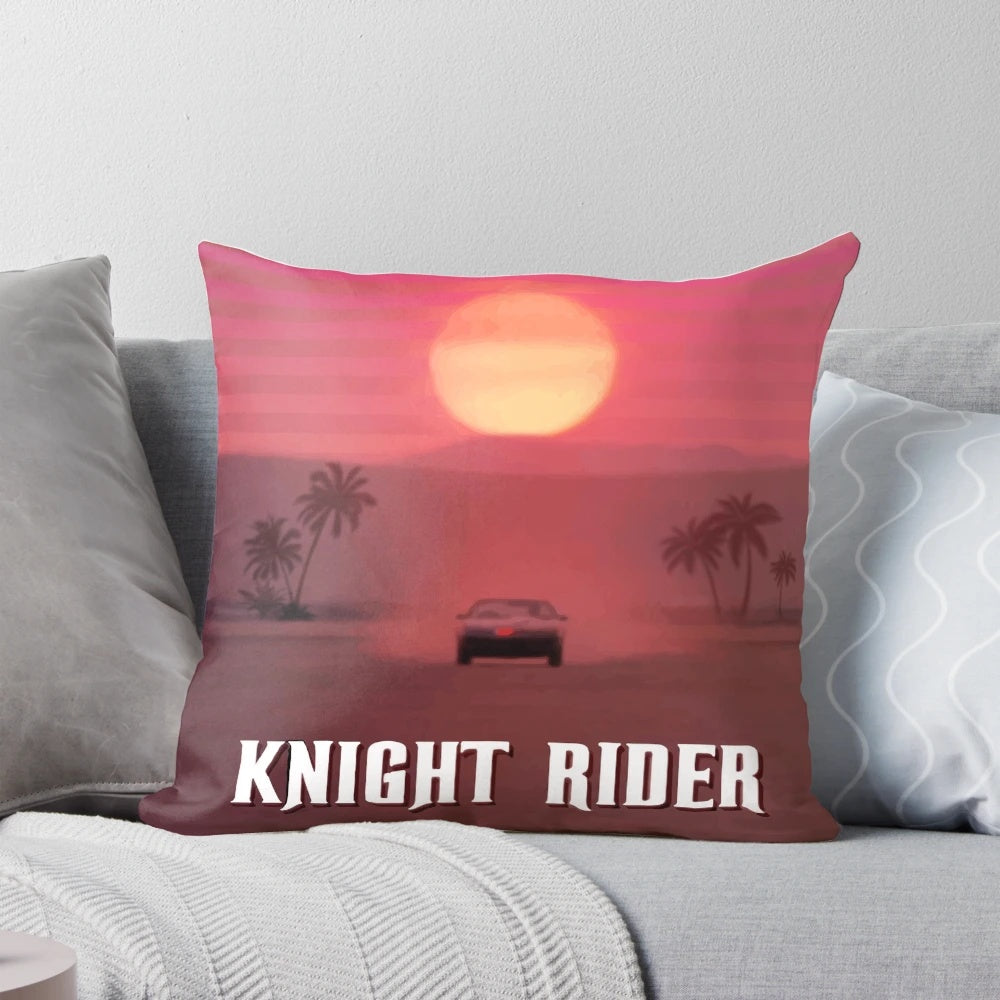 Knight Rider K2000 Pillow - Retro 1980s TV Show Merchandise