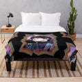 Jeon Wonwoo Seventeen Kpop Retro Color Oil Paint Design Plush Blanket