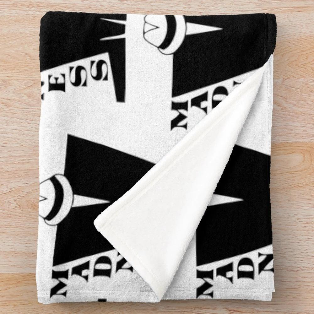 Retro Madness Band Inspired Plush Blanket