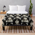 Marc Bolan Plush Blanket - Soft Throwback Glam Rock Blanket