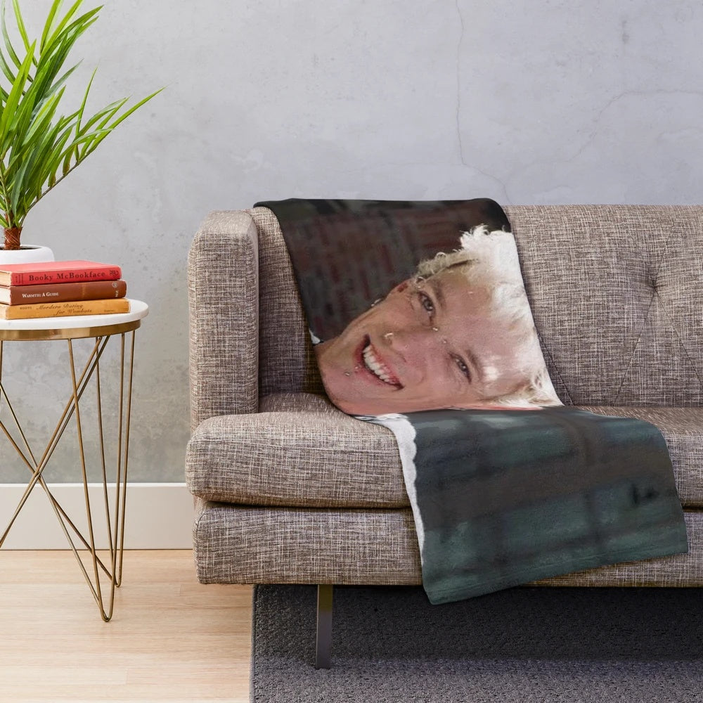 Matthew Lillard Plush Blanket - Iconic Scream Movie Aesthetic