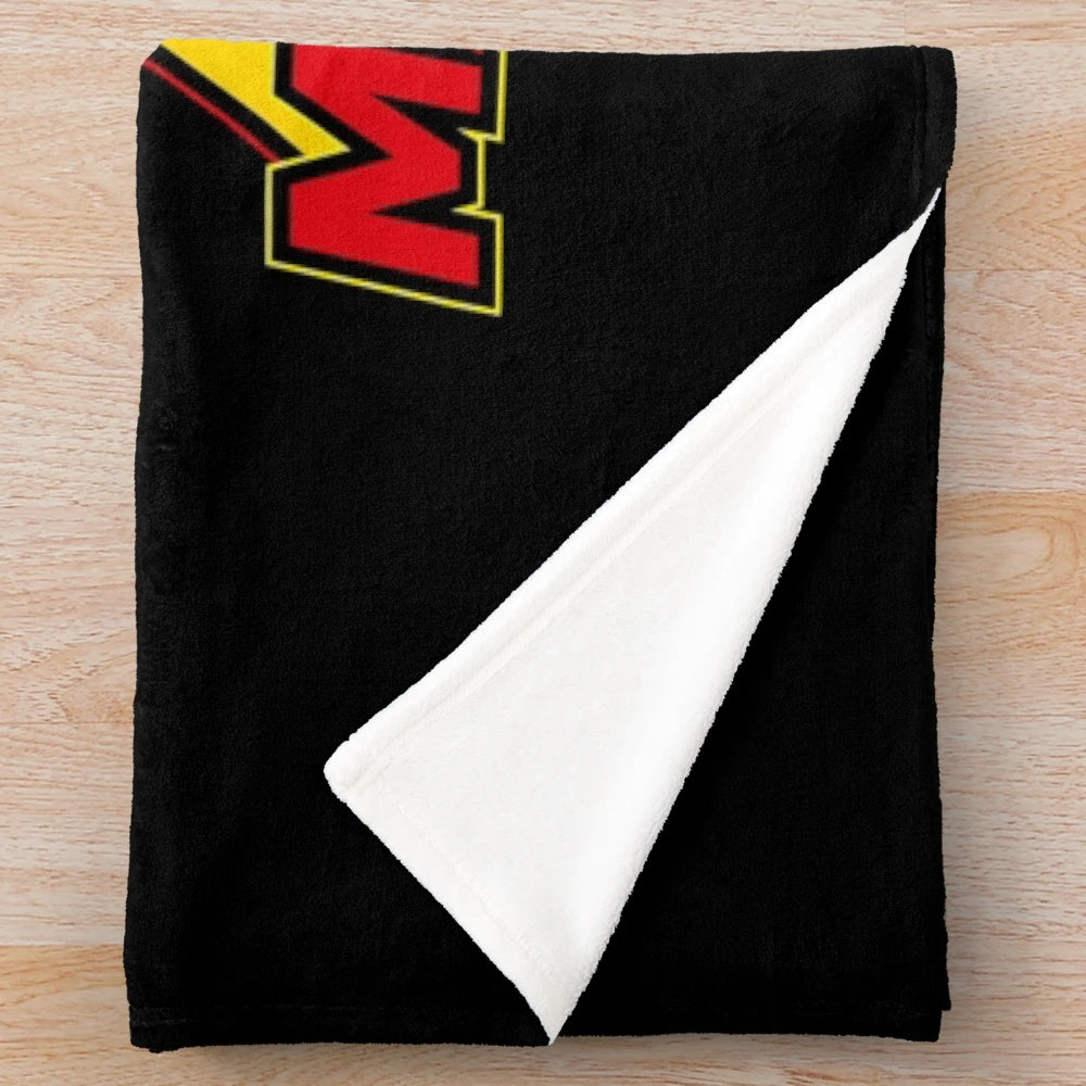 Retro Mazinger Z Plush Blanket - Vintage Robot Anime Memorabilia