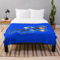 Megaman X pixel art plush blanket