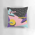 Retro Memphis pattern 20 pillow with 90s and 80s inspired design