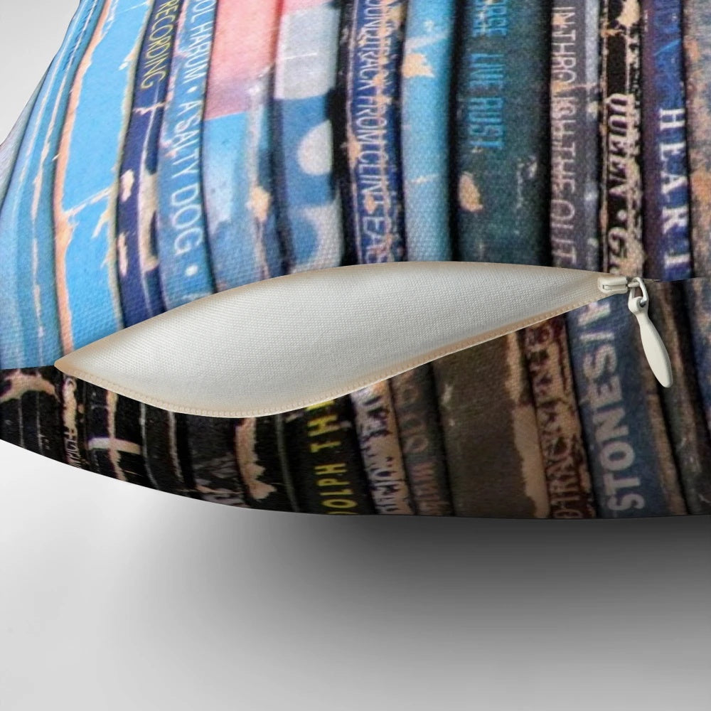 Colorful Vintage Music LP 2 Pillow