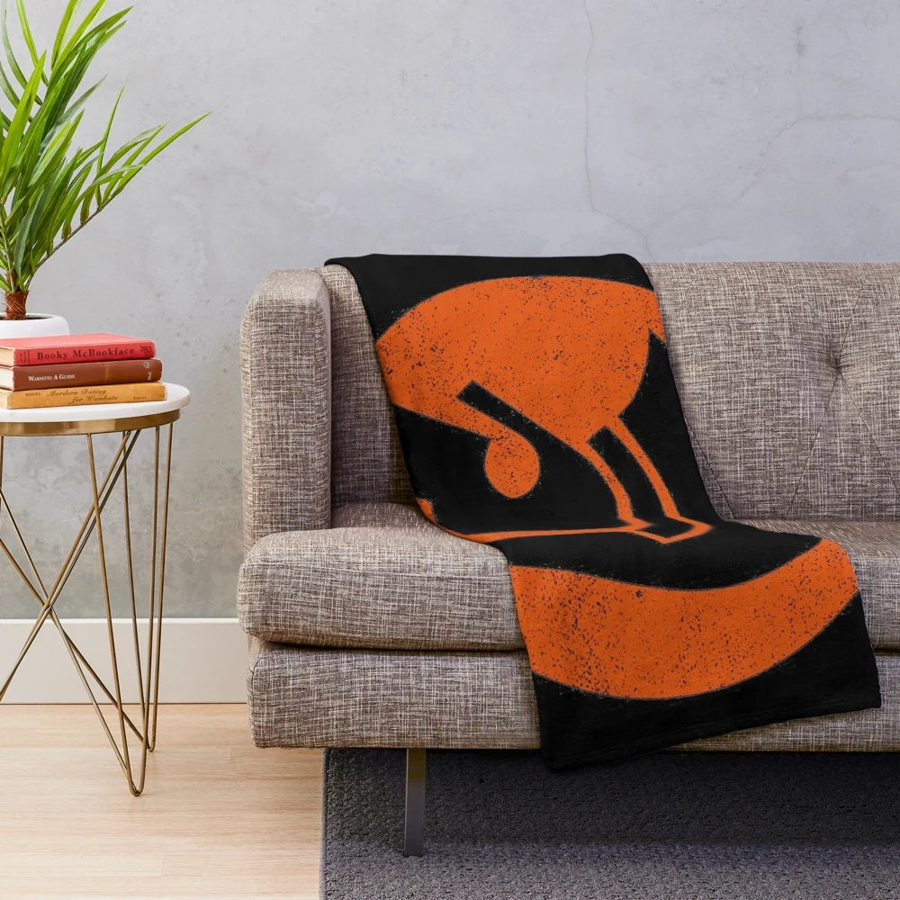 Plush blanket featuring retro music and vintage sound design