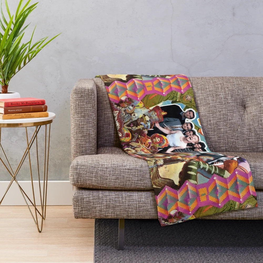 Oingo Boingo inspired plush blanket