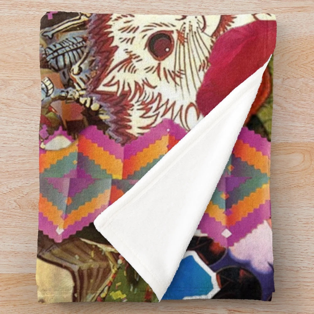 Oingo Boingo inspired plush blanket