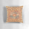 Vintage-inspired 16th century Persian carpet print decorative throw pillow