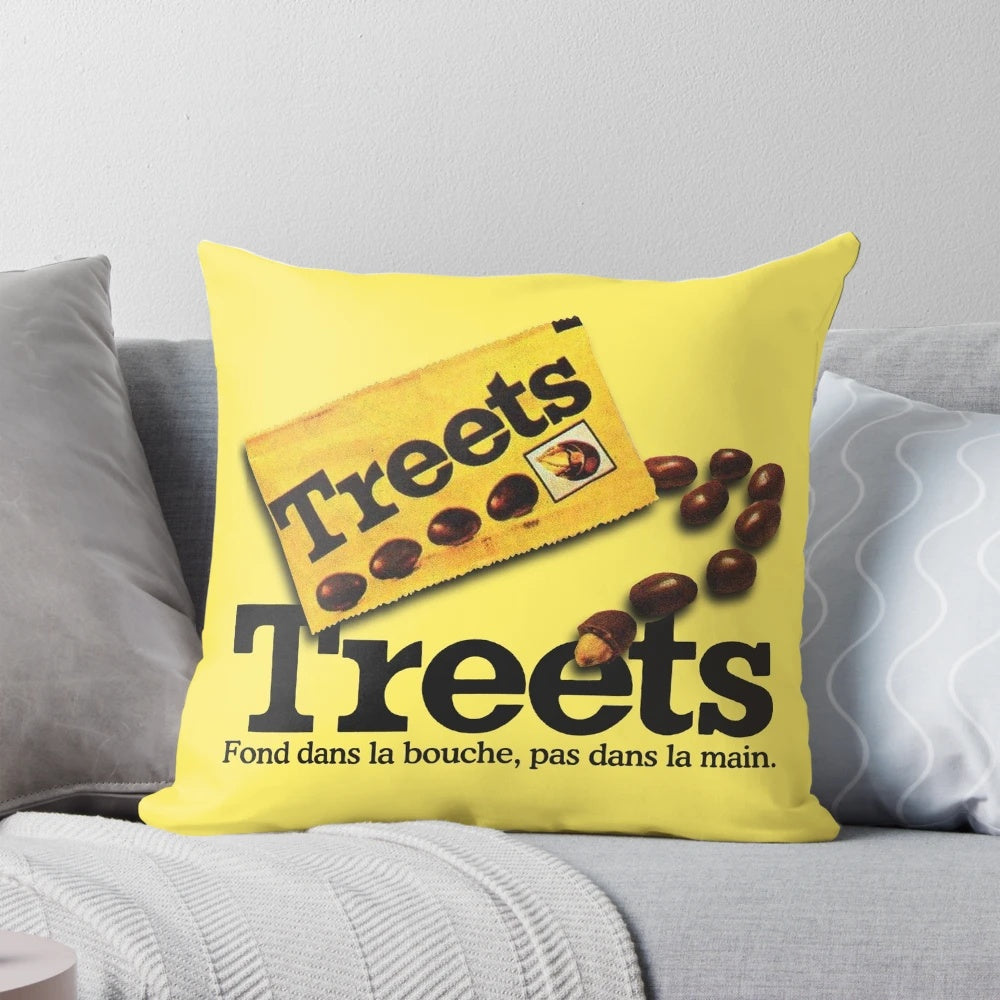 Treets Pillow - A Retro and Vintage-Inspired Pillow