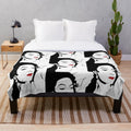 Plush blanket with image of Mexican cinema icon Maria Felix