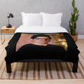 Retro plush blanket with Zak Bagans from Ghost Adventures