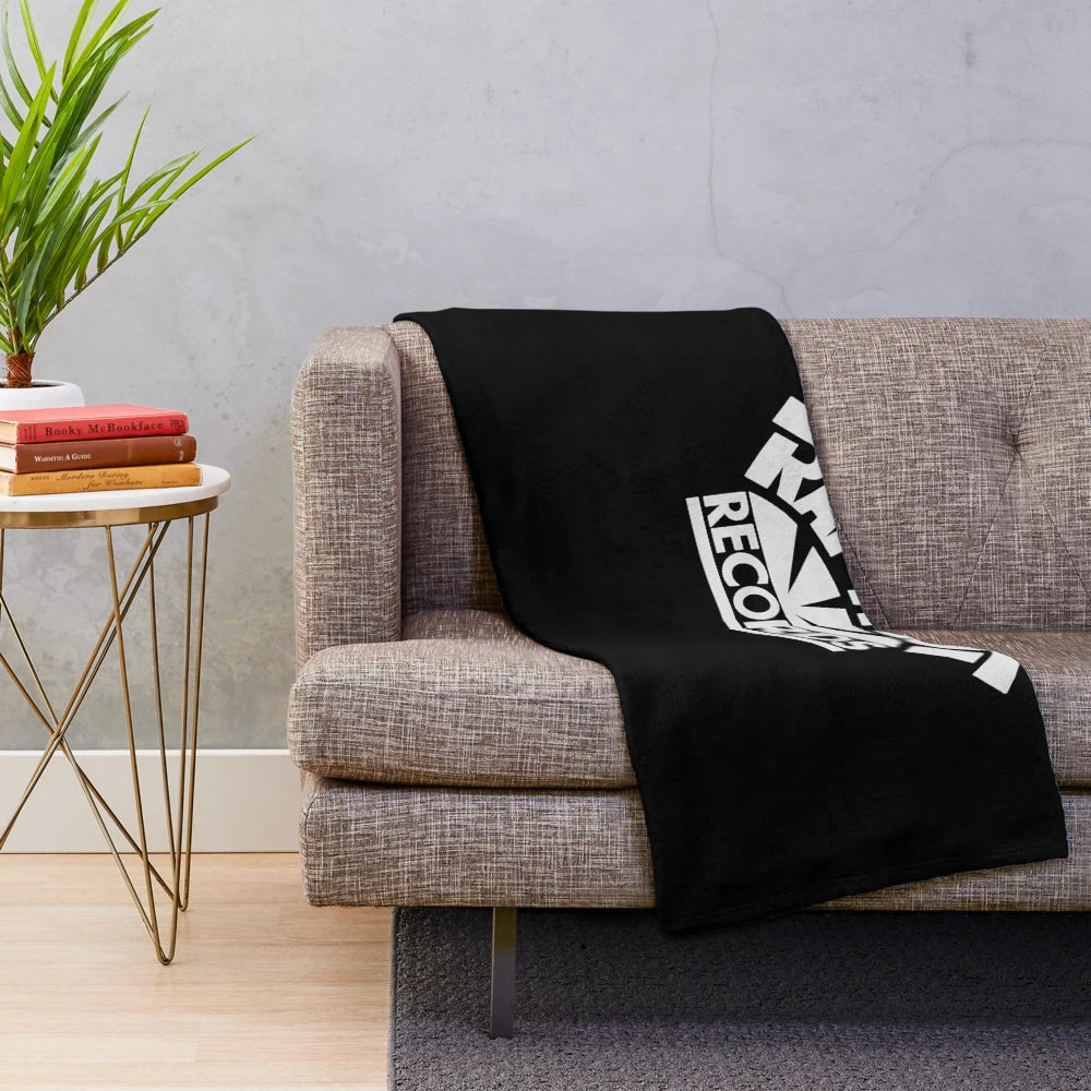 Retro plush blanket featuring Geto Boys' iconic Houston hip hop design
