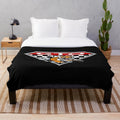 Retro Pontiac GTO inspired plush blanket