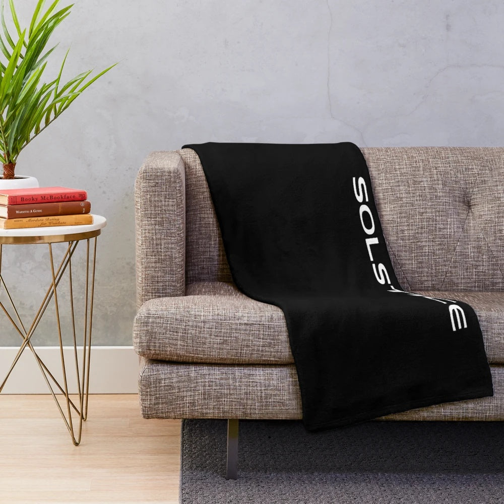 Pontiac Solstice convertible sports car classic plush blanket