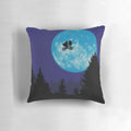 Illustrated E.T. the Extra-Terrestrial pillow in a retro pop art style