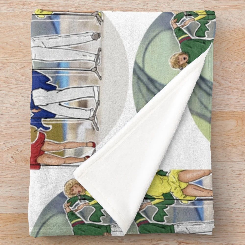 Bucks Fizz Eurovision pop culture plush blanket